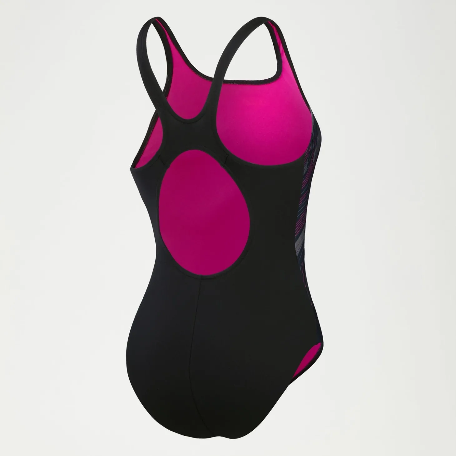 Maillot de bain Femme HyperBoom Muscleback noir/rose