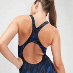 Maillot de bain Femme HyperBoom Medalist noir/bleu