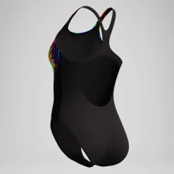 Maillot de bain Femme Medalist imprimé numérique noir
