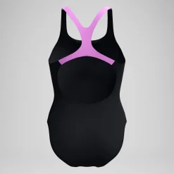Maillot de bain Femme Medley Logo noir/rose