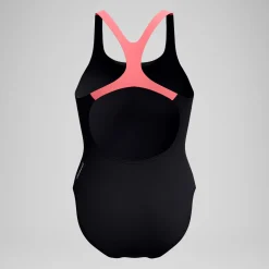 Maillot de bain Femme Medley Logo noir/corail