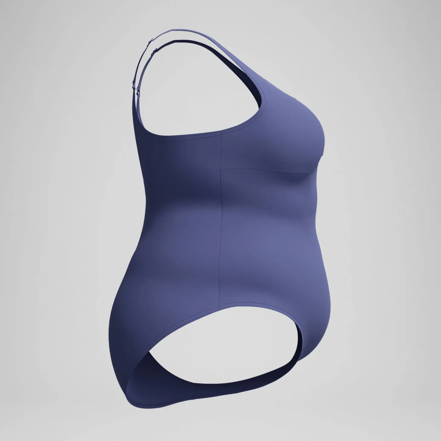 Maillot de bain Femme Plus Size effet galbant AquaNite bleu
