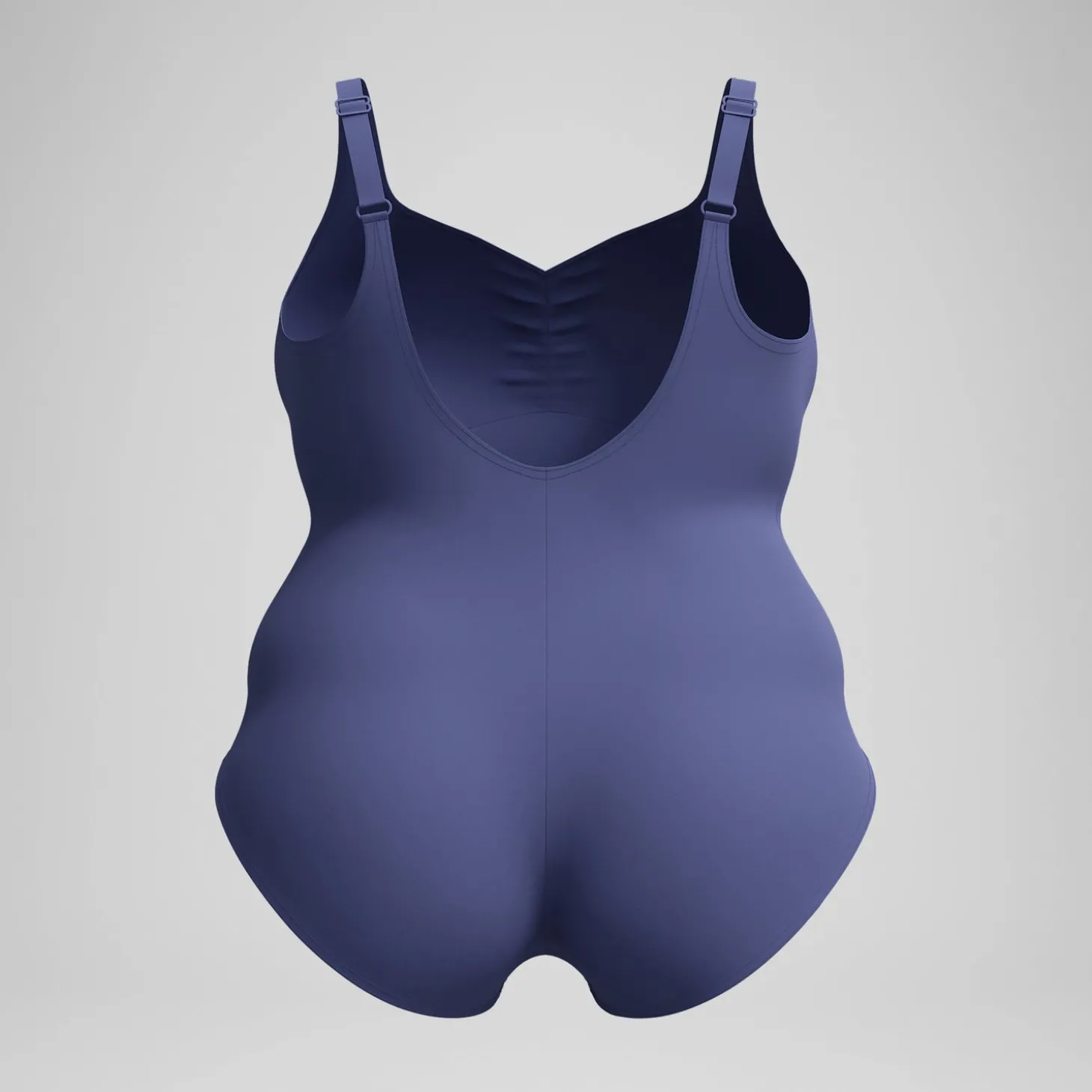 Maillot de bain Femme Plus Size effet galbant AquaNite bleu