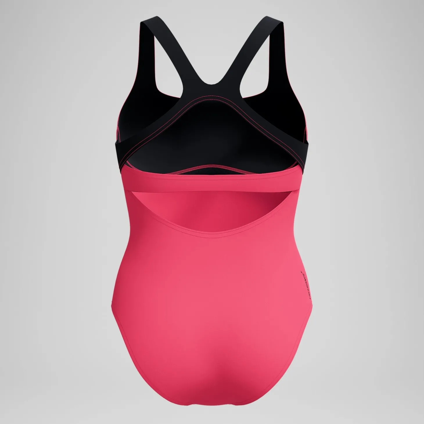 Maillot de bain Femme Racer Zip rouge