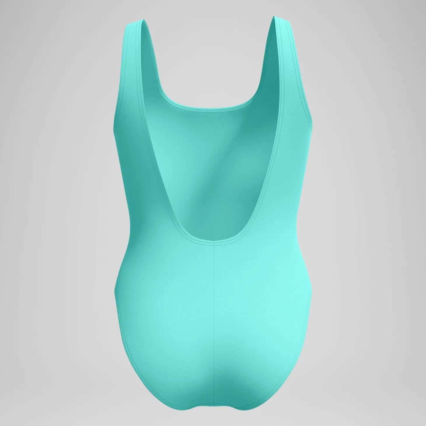 Maillot de bain Femme texturé à dos en U Deep turquoise