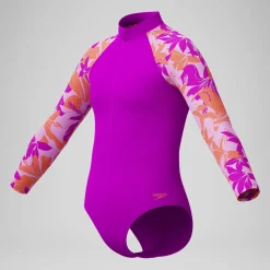 Maillot de bain Fille à manches longues rose