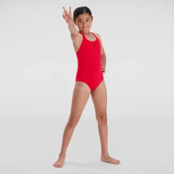 Maillot de bain Fille Eco Endurance+ Medalist rouge