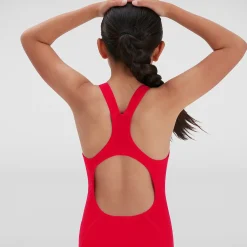 Maillot de bain Fille Eco Endurance+ Medalist rouge