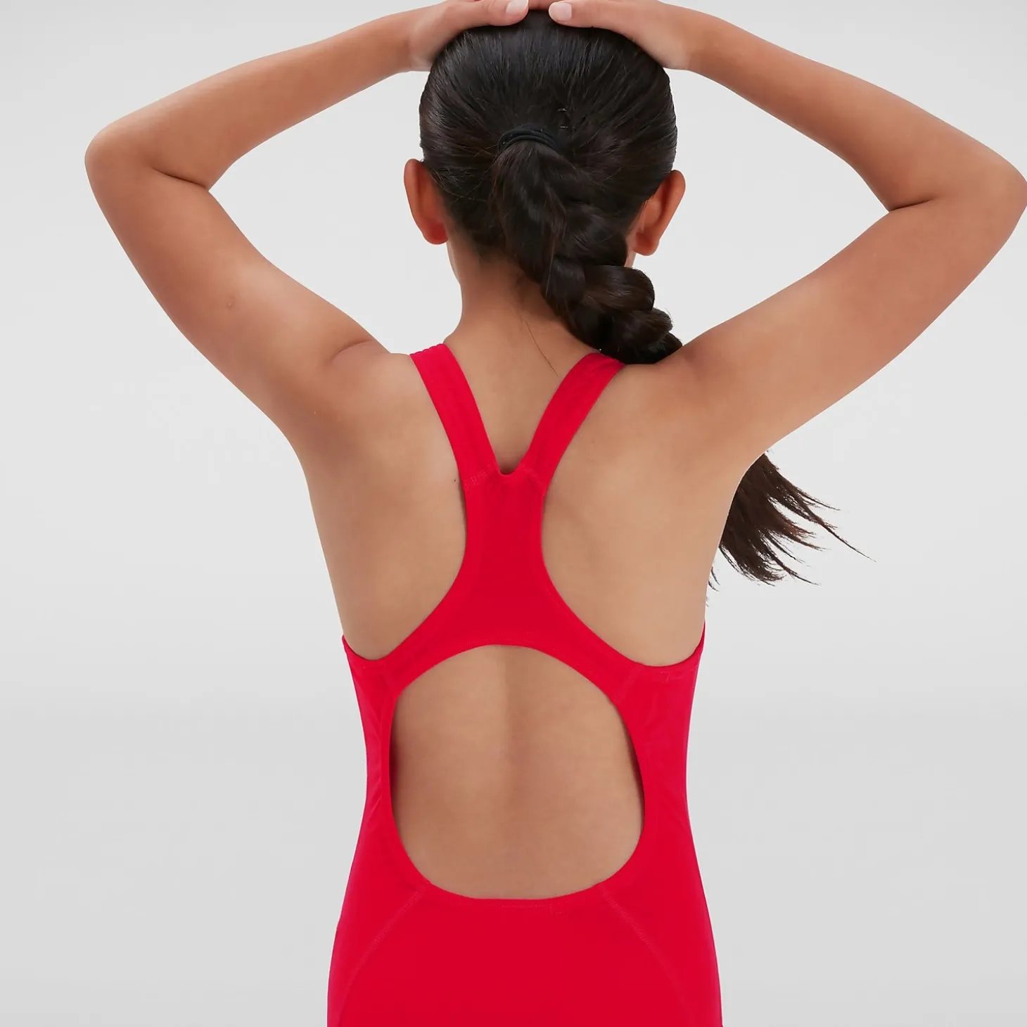 Maillot de bain Fille Eco Endurance+ Medalist rouge