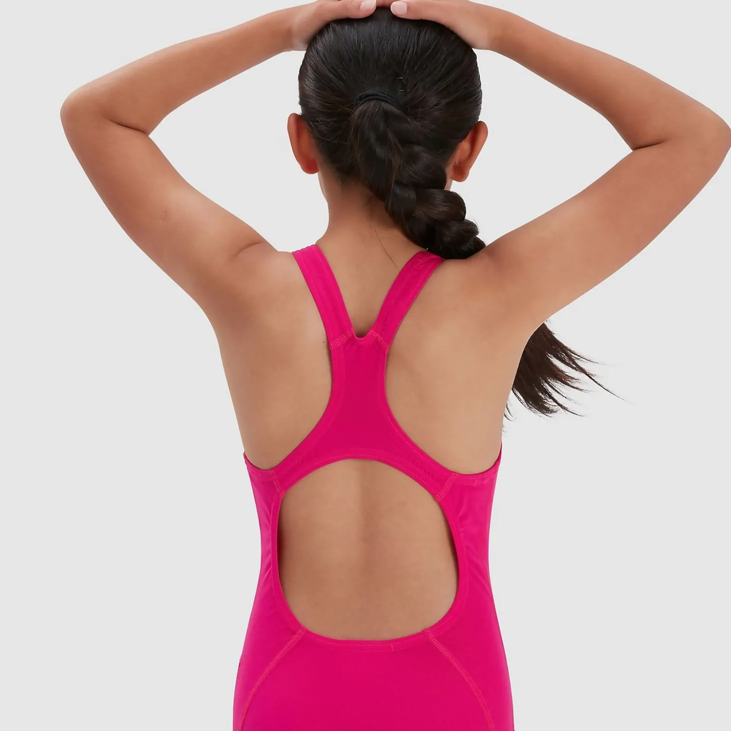 Maillot de bain Fille Eco Endurance+ Medalist rose