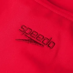 Maillot de bain Fille Eco Endurance+ Medalist rouge