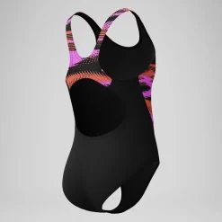 Maillot de bain Fille HyperBoom Splice Muscleback noir/rose