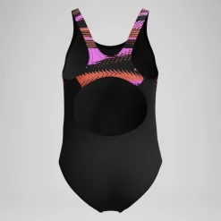 Maillot de bain Fille HyperBoom Splice Muscleback noir/rose