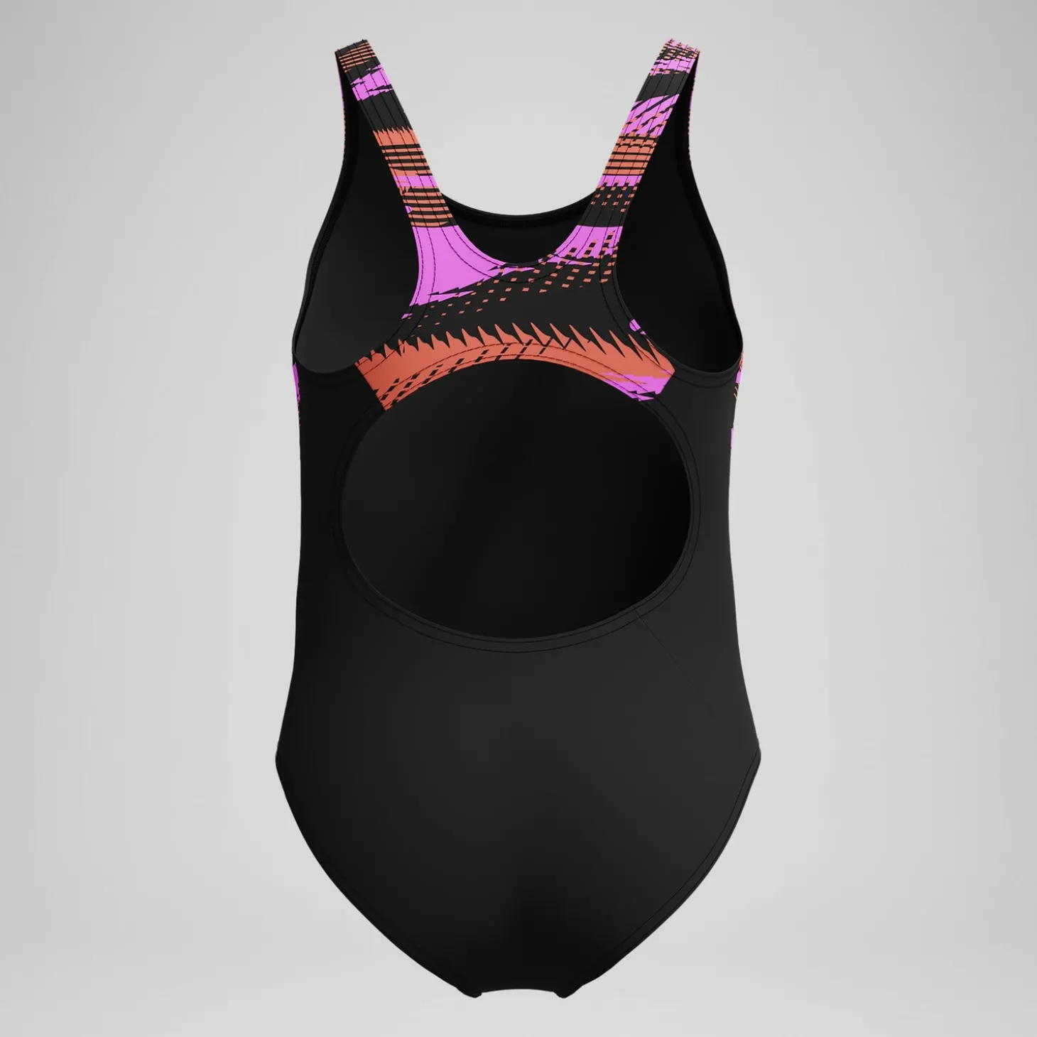 Maillot de bain Fille HyperBoom Splice Muscleback noir/rose