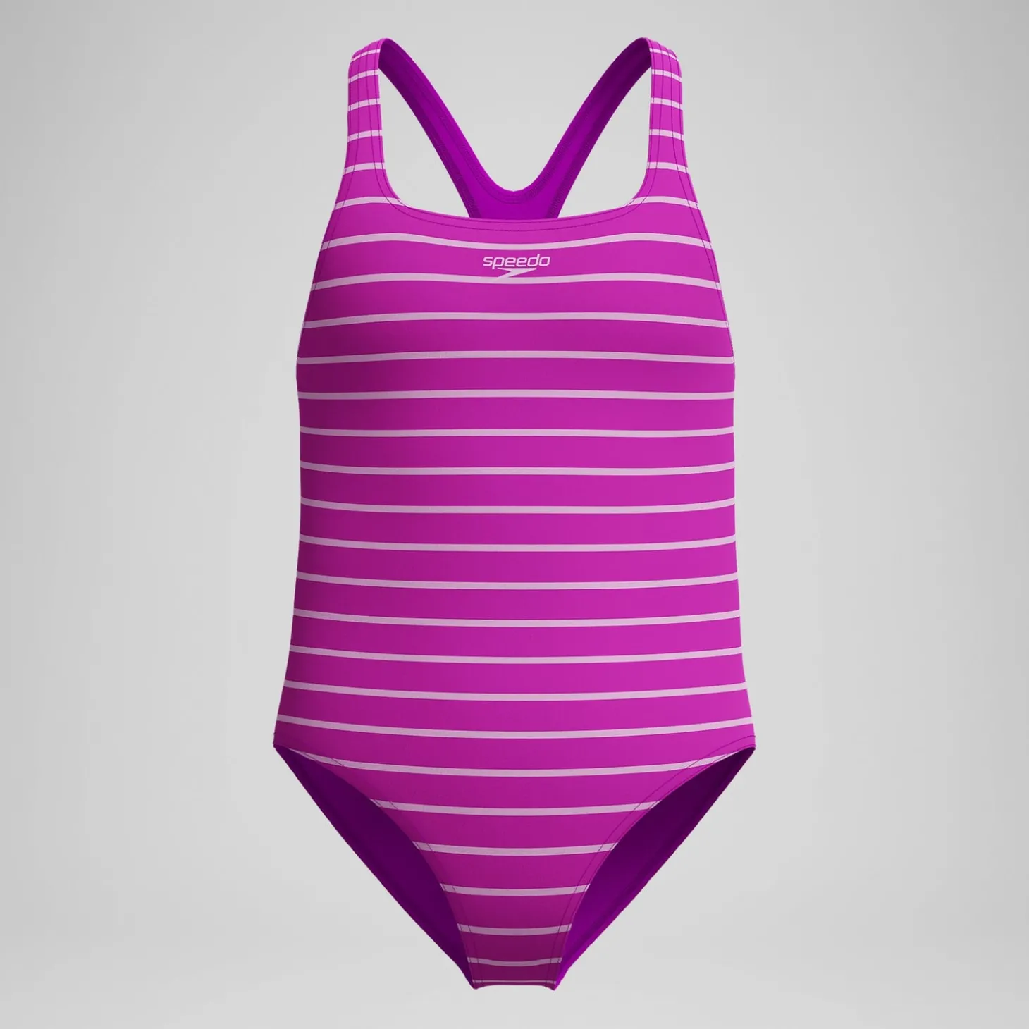 Maillot de bain Fille Medalist imprimé rose