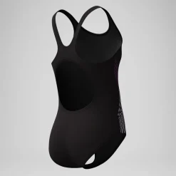 Maillot de bain Fille Placement Muscleback noir/rose