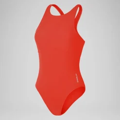 Maillot de bain gainant Femmes ContourEclipse pour Femmes Prune dandy/Rouge basque