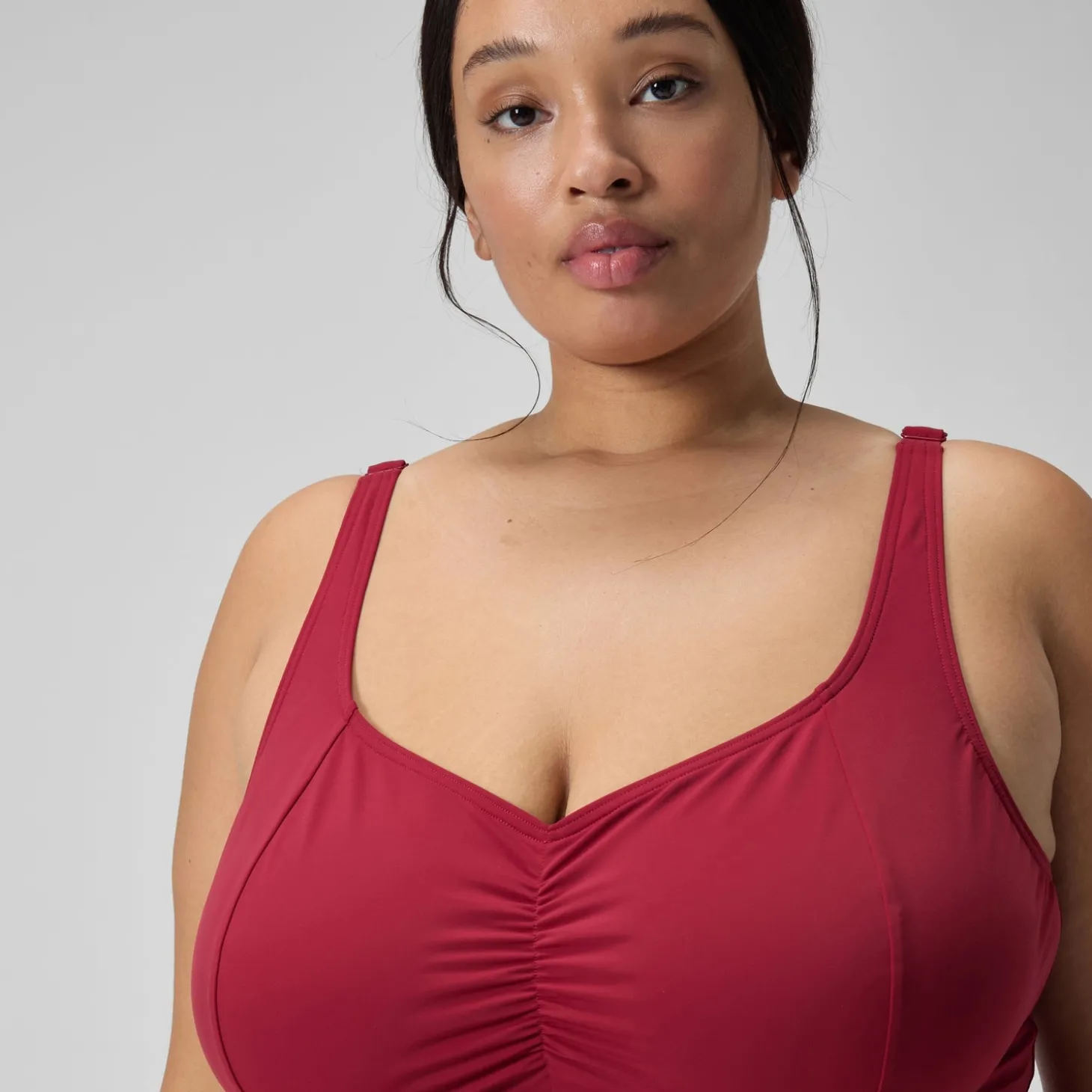 Maillot de bain galbant AquaNite pour Femmes (grandes tailles) Rouge basque