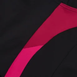 Maillot de bain galbant unique Splice pour Femmes Noir/Magenta brume/Rouge basque