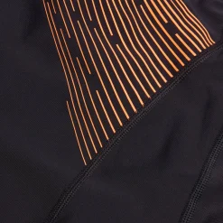 Maillot de bain 1 pièce Femmes Medley Logo pour Femmes Noir/Nectarine