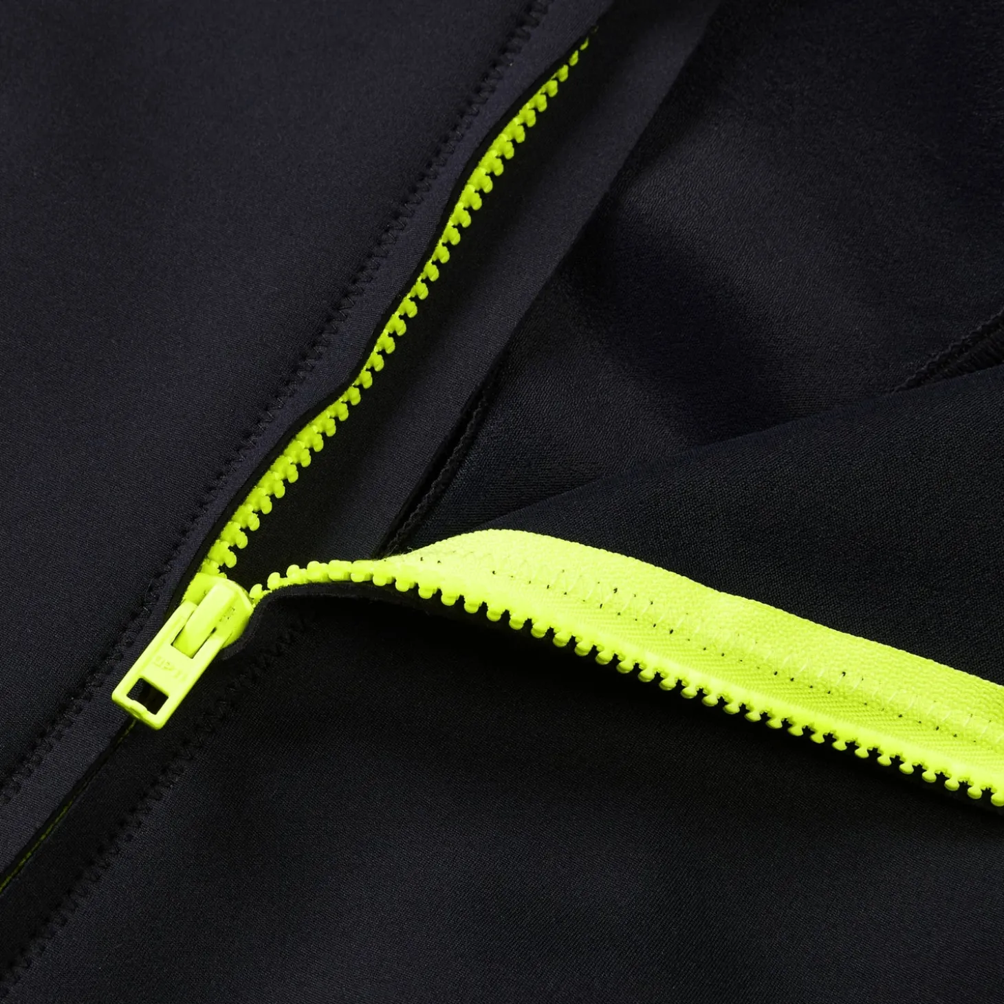 Maillot de bain thermique sans manches pour femmes Noir/Jaune