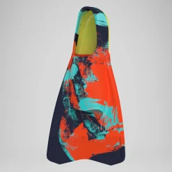 Palme Adulte Medium Blade rouge/turquoise