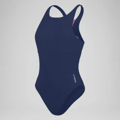 1 pièce à col montant uni pour Femmes Bleu céruléen
