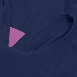 1 pièce à col montant uni pour Femmes Bleu céruléen