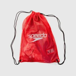 Sac en maille unisexe pour équipement rouge
