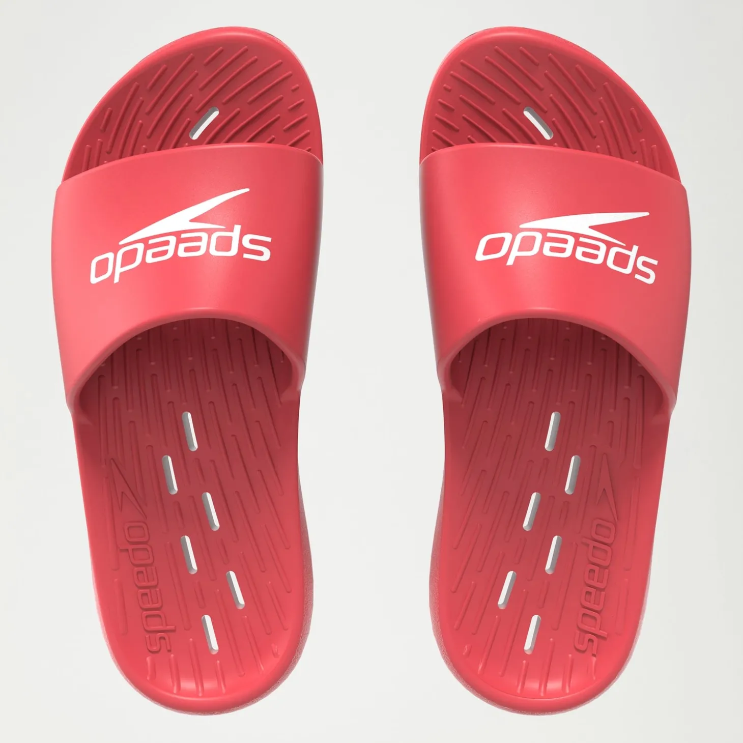 Sandales de piscine Homme Speedo rouge