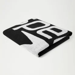 Serviette de bain Speedo Logo noir/blanc