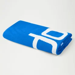 Serviette de bain Speedo Logo bleu/blanc