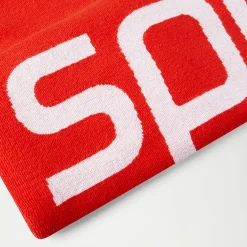Serviette de bain Speedo Logo rouge/blanc