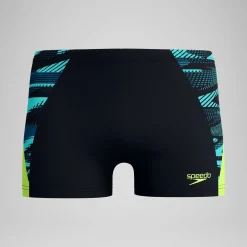 Short de bain Aquashort homme END+ MAX Splice noir/jaune