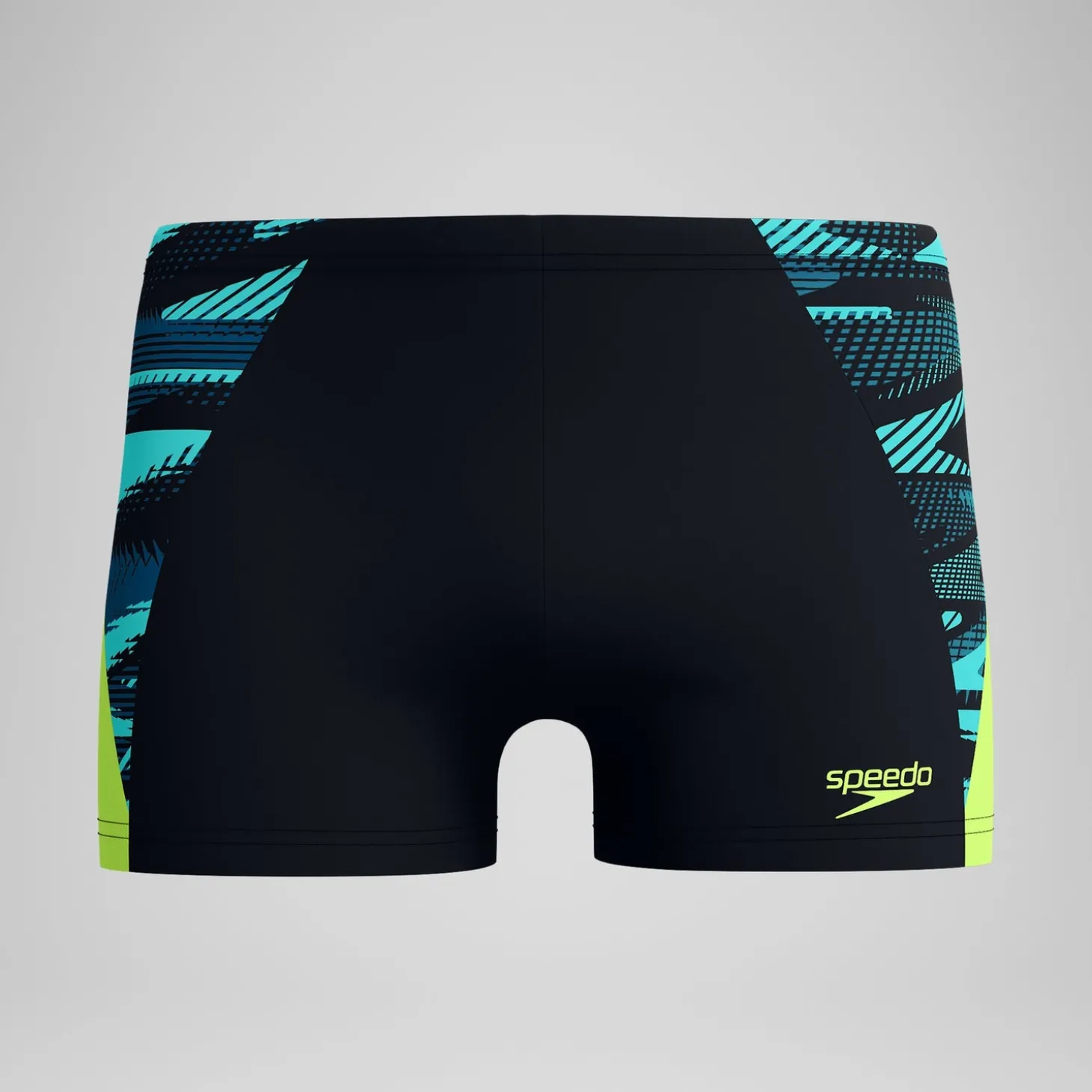 Short de bain Aquashort homme END+ MAX Splice noir/jaune