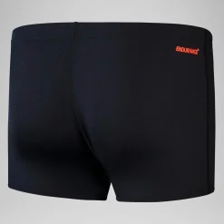 Short de bain Aquashort HyperBoom à empiècement pour Hommes Noir/Bleu picton/Rouge sirène
