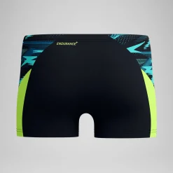 Short de bain Aquashort homme END+ MAX Splice noir/jaune