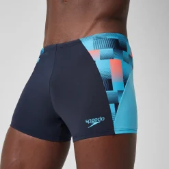 Short de bain Aquashort Hommes END+ MAX Splice pour Hommes Bleu Marine/Bleu