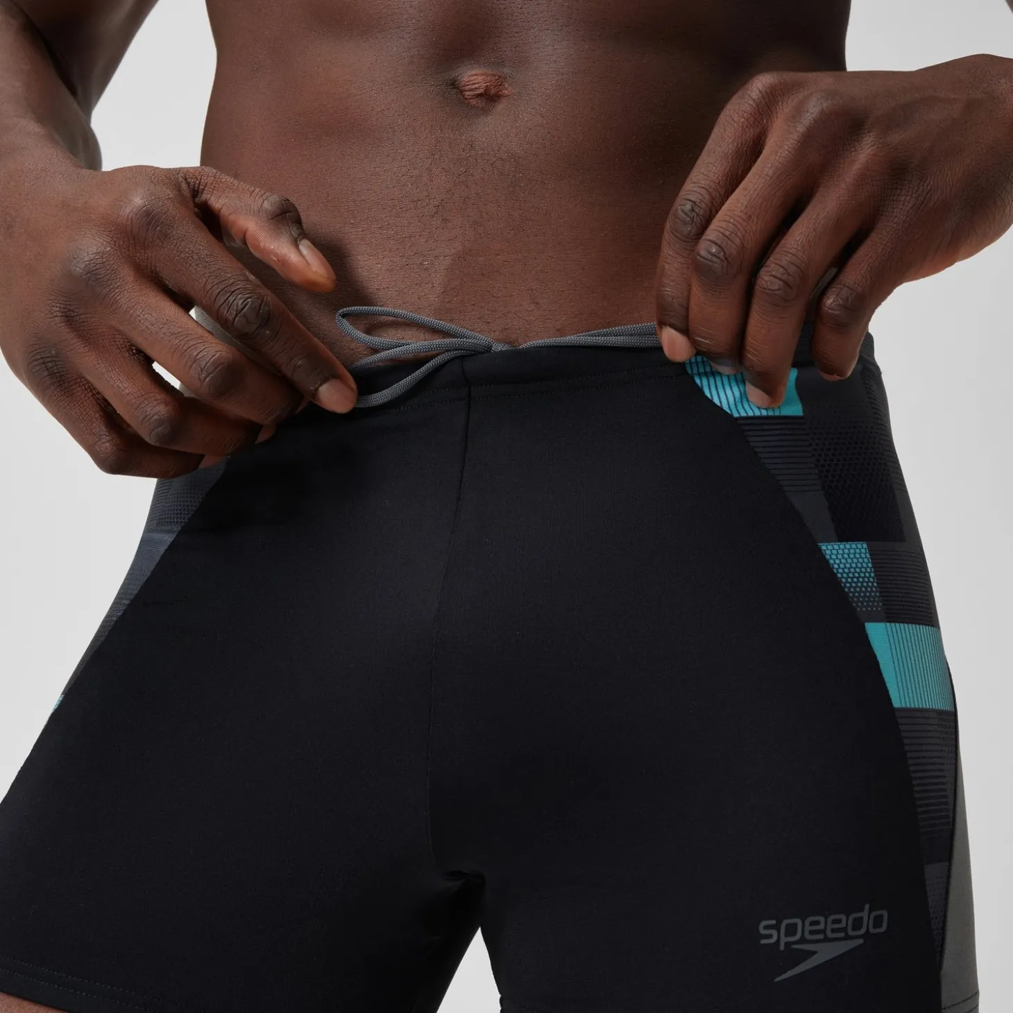 Short de bain Aquashort Hommes END+ MAX Splice pour Hommes Noir/Gris USA/Bleu marine