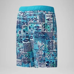 Short de bain Bondi imprimé 50 cm, hommes, bleu