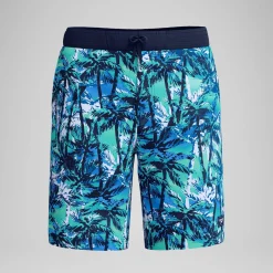 Short de bain Bondi imprimé 50 cm, hommes, bleu