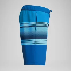Short de bain Bondi imprimé 50 cm, hommes, bleu