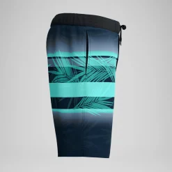 Short de bain Bondi imprimé 50 cm, hommes, noir