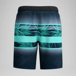 Short de bain Bondi imprimé 50 cm, hommes, noir