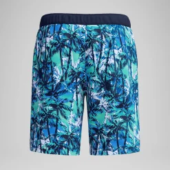 Short de bain Bondi imprimé 50 cm, hommes, bleu