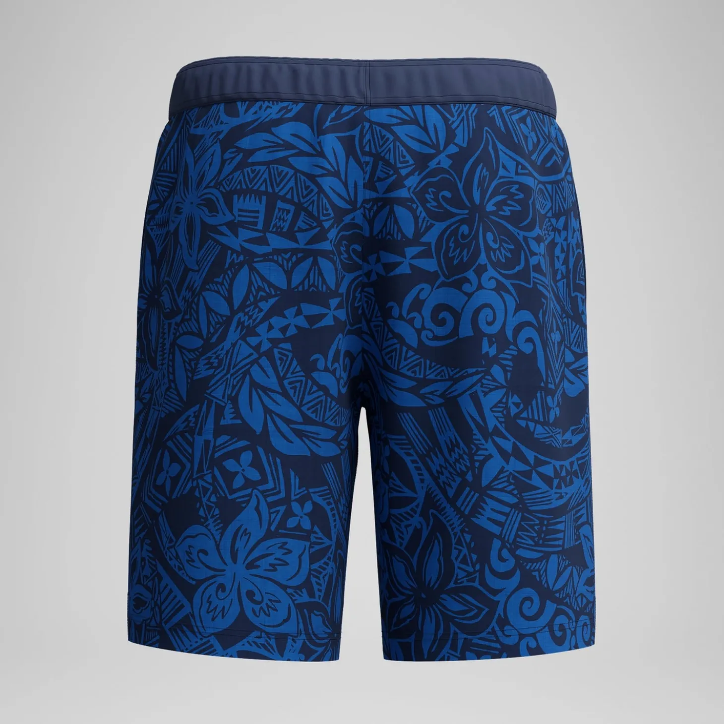 Short de bain Bondi imprimé 50 cm, hommes, bleu marine