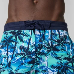 Short de bain Bondi imprimé 50 cm, hommes, bleu