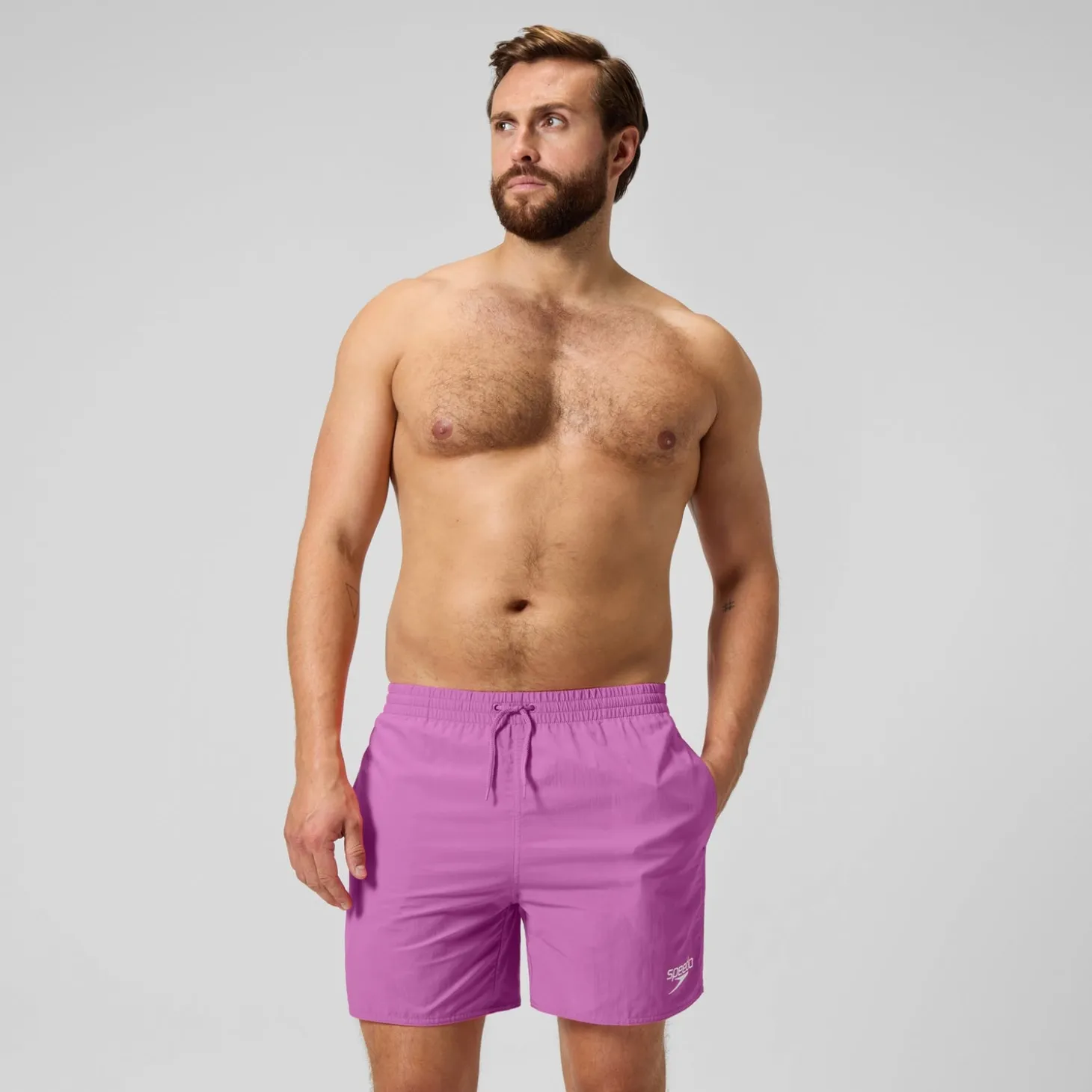 Short de bain Essential 16 pouces violet