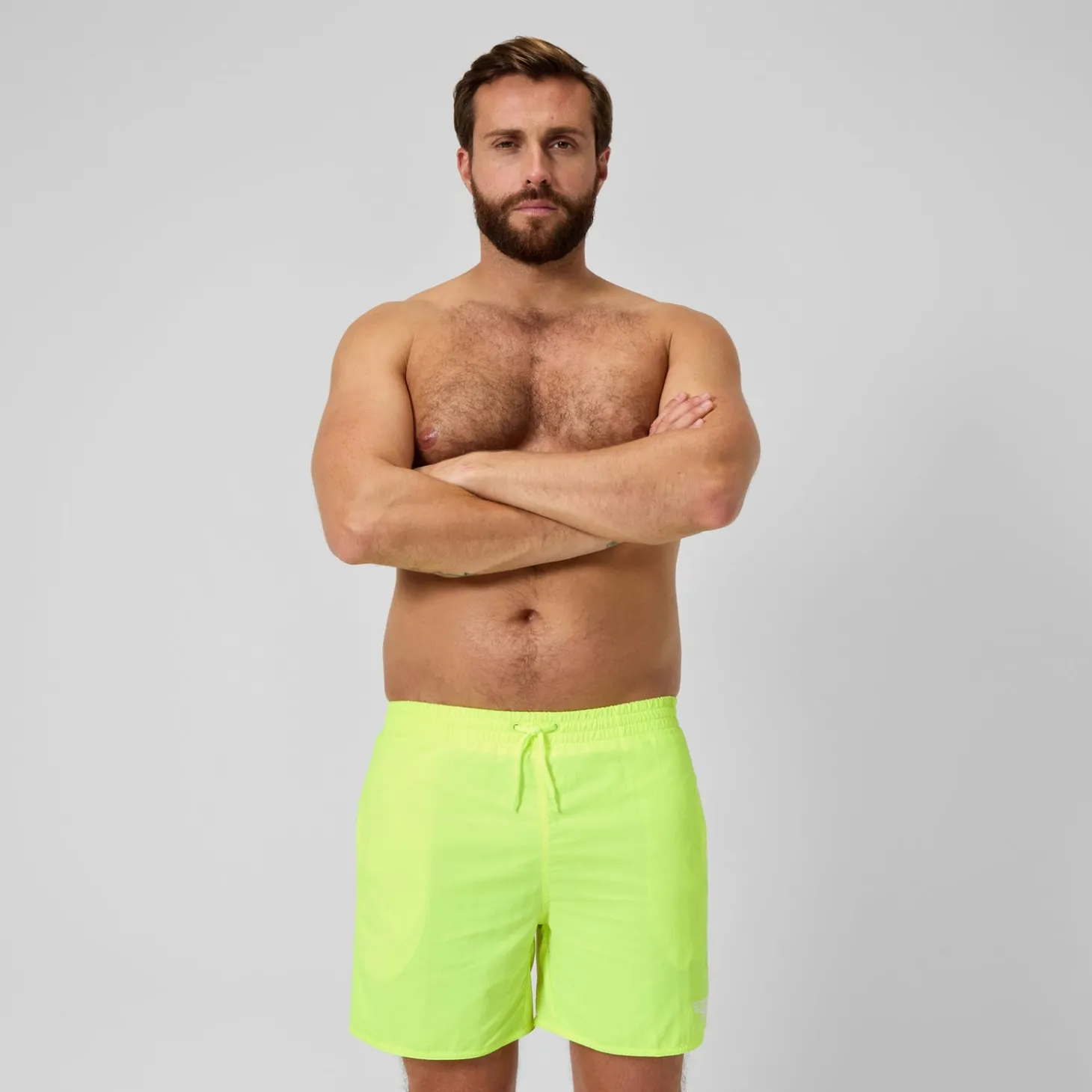 Short de bain Essential 16 pouces jaune