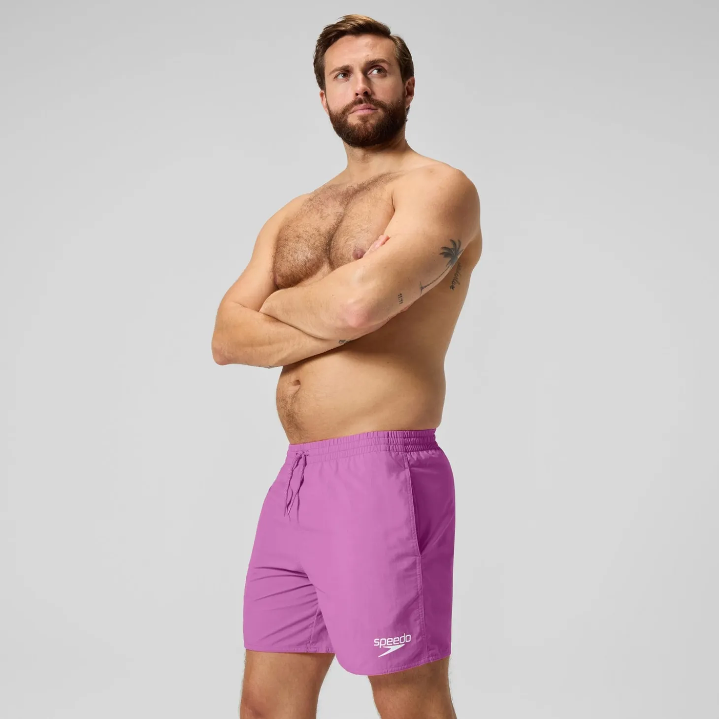 Short de bain Essential 16 pouces violet